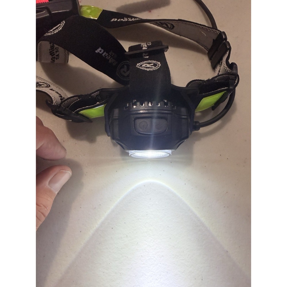 RAILHEAD‎ GEAR KE-HLFC185 Headlamp,ABS Plastic,Black,450lm 39F123 - Picture 4 of 8